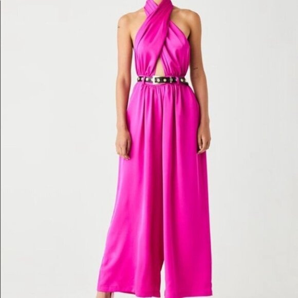Atoir The Dreamers Dream Jumpsuit Wide Leg Halter Party Cocktail Formal 2 / XS - Picture 5 of 16